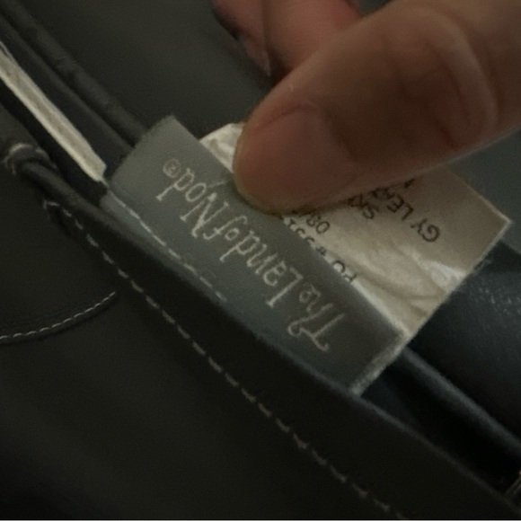 Crate and Barrel Land of Nod Pouf Gray Ottoman - Picture 4 of 4